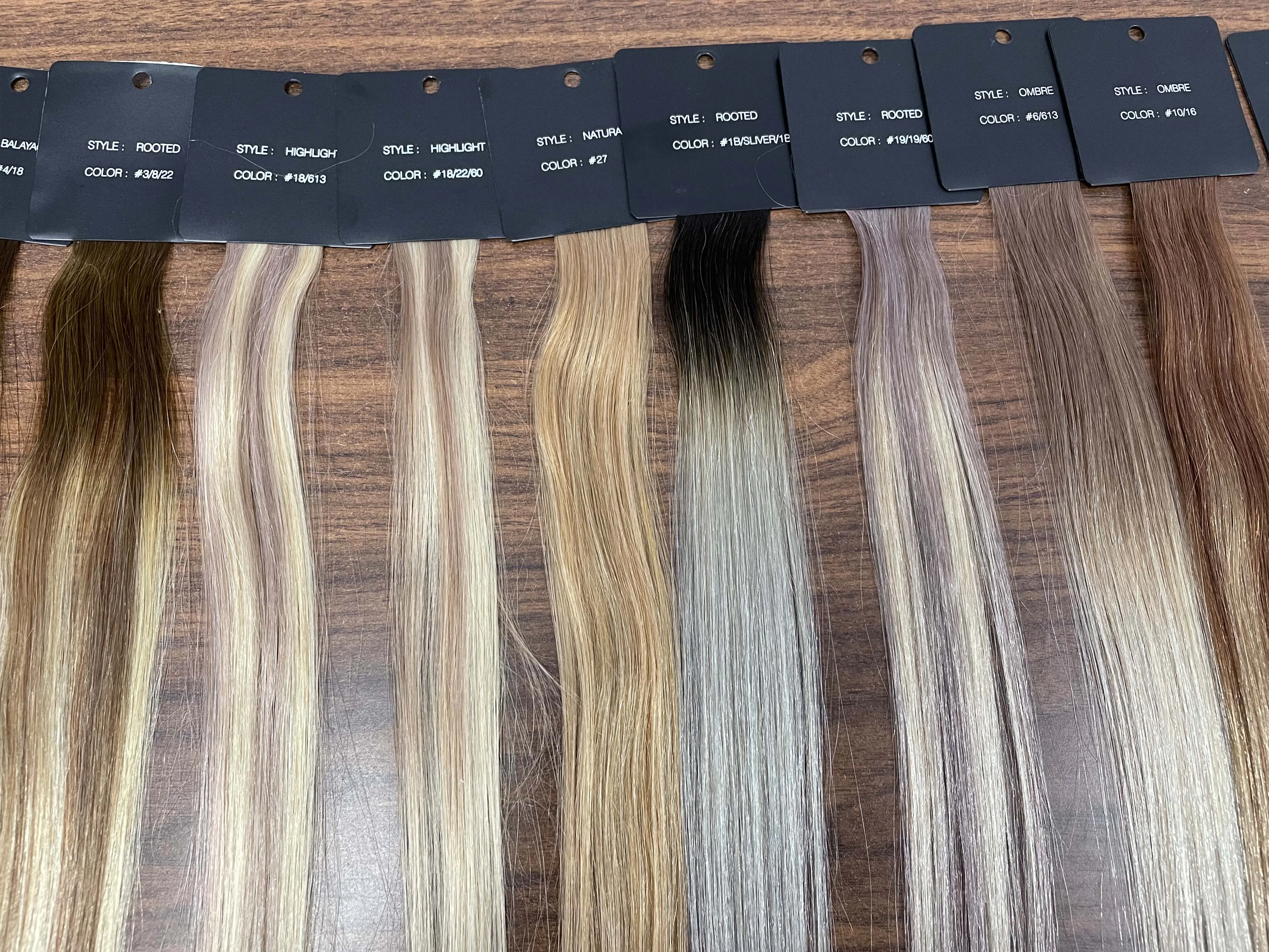 Full Shine Hair Color Rings For Customers