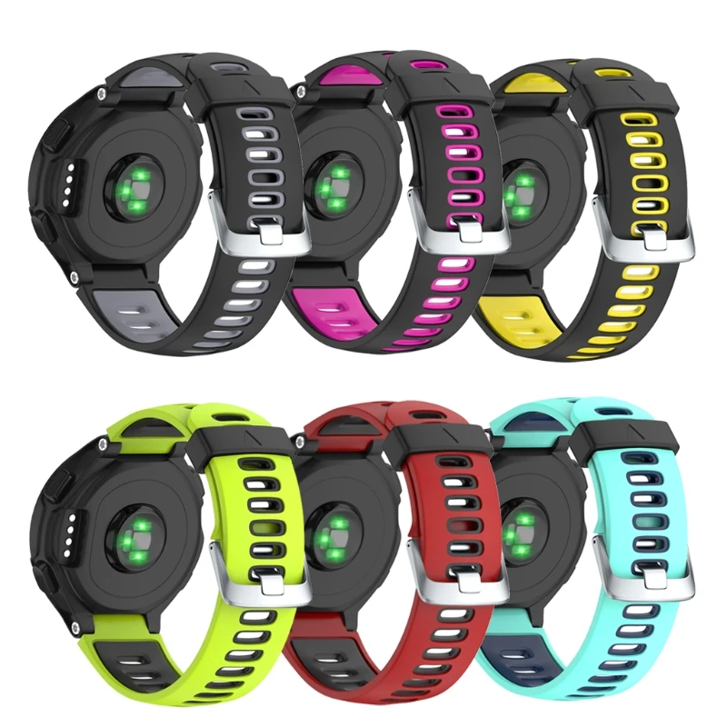 Силиконовый ремешок для GarminForerunner 735XT/220/230/235/620/630/Смарт-часы
