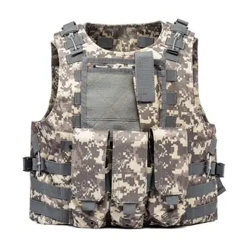 

Tactical Vest Military Combat Vest Men's Tactical Hunting Vest Army Adjustable Armor Outdoor Training Vest Airsoft