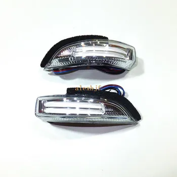 

July King LED Rear-view Mirror lights; Side Turn Signals + DRL + Ground Lamp Case for Toyota Corolla Axio Fielder 2012-2018 etc.