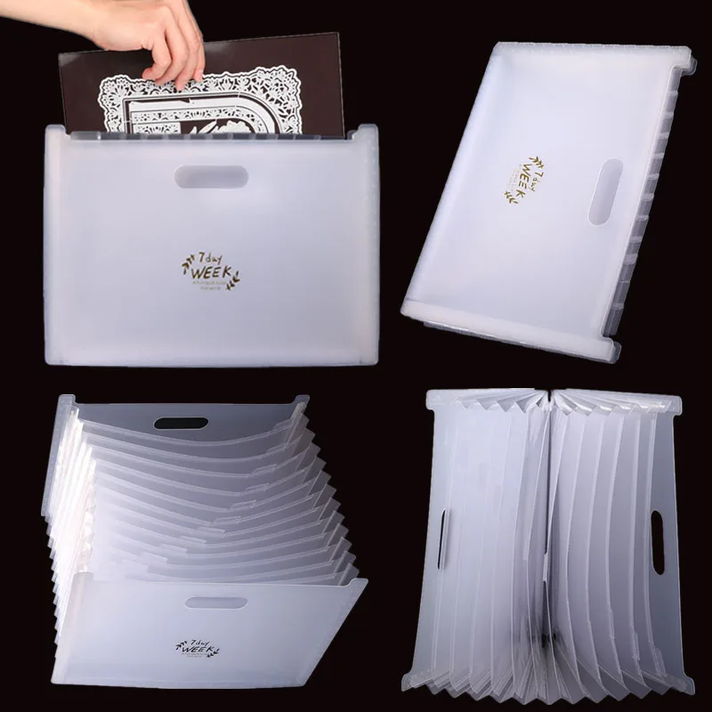 Multifunctional A4 File Folder Bags For Keeping Documents Files Bills