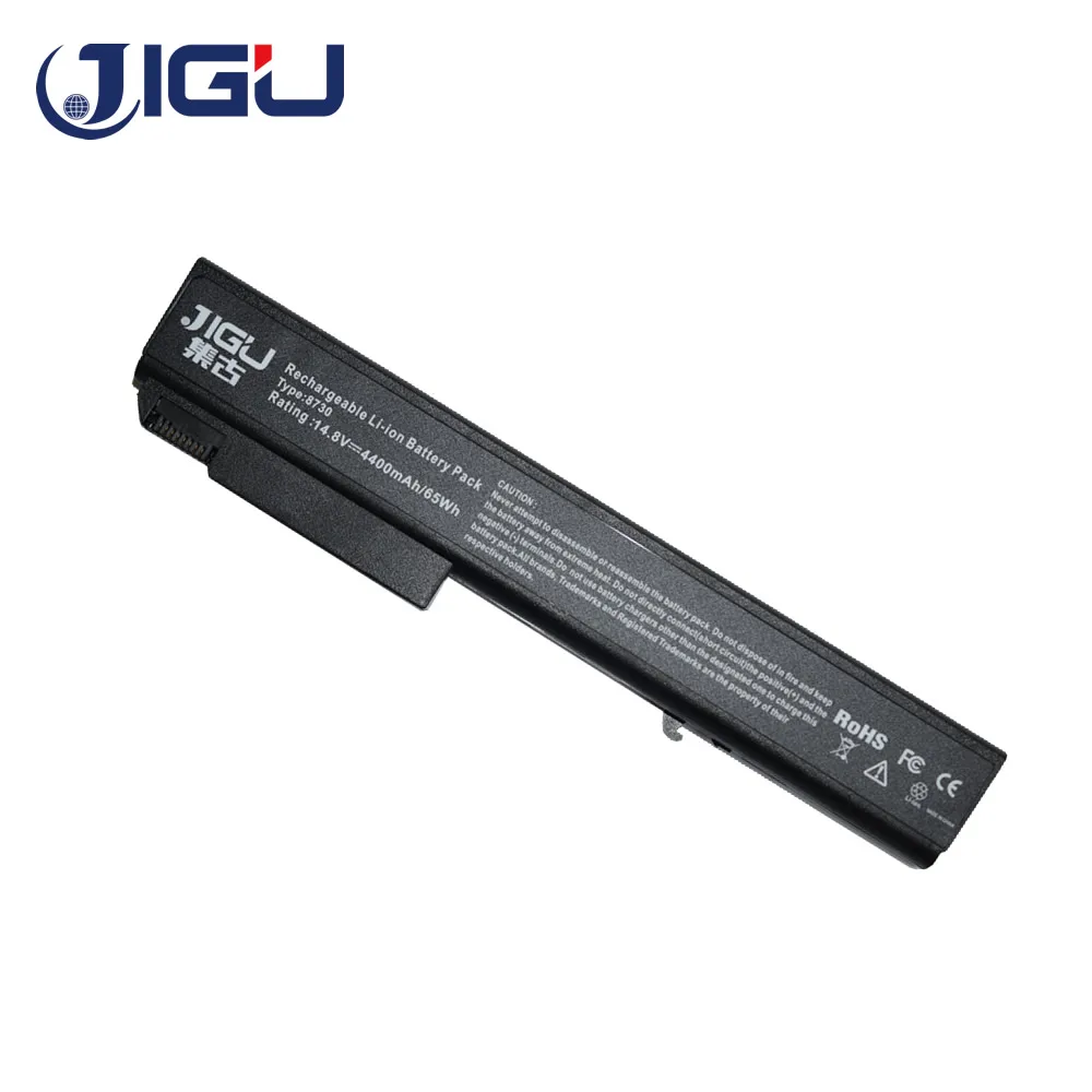 JIGU Аккумулятор для ноутбука HP EliteBook 8730w 8530p 8740w 8730p 8530w 8540p w черный 8 ячеек|battery for