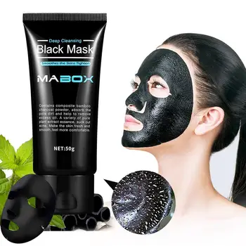 

Bamboo Charcoal Blackhead Remove Masks Deep Masks Peel Off Purifying Nud Face Cleansing 50g Facail Black Q3W5