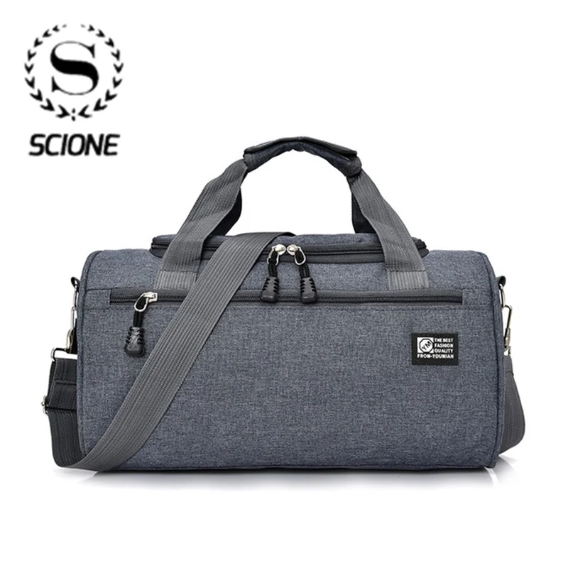 Handbag Light-Luggage Duffel Sport-Bags Weekend Travel Business-Cylinder Crossbody Women