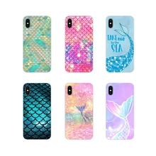 עבור סמסונג גלקסי S3 S4 S5 מיני S6 S7 קצה S8 S9 S10 לייט בתוספת הערה 4 5 8 9 בת ים דגים בקנה מידה אביזרי טלפון עטיפות(China)