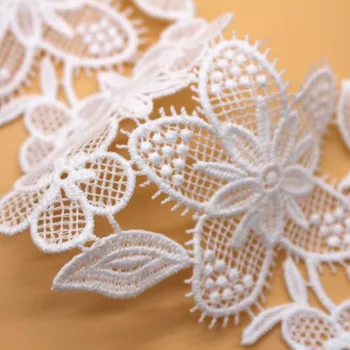 

Polyester guipure Lace TRIM Ultra Wide 9CM Knitting Wedding Embroidered Diy Handmade Patchwork Ribbon Sewing Supplies Craft