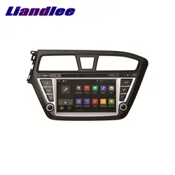 Для HYUNDAI I20 левый руль 2014 LiisLee автомобильный мультимедиа, ТВ DVD gps аудио Hi-Fi Радио Стерео оригинальный стиль навигация NAVI