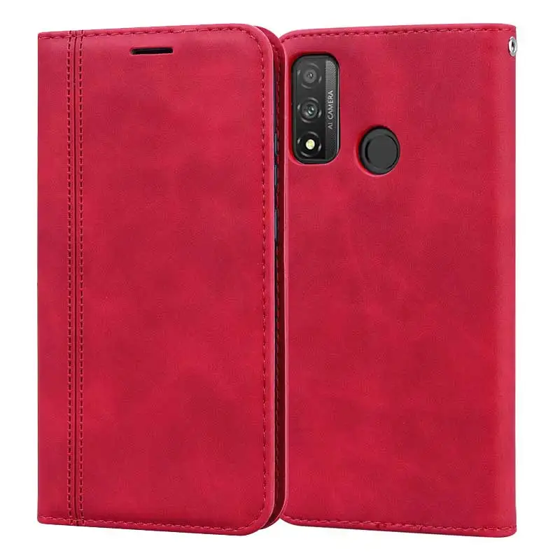

Huawei P Smart 2020 Case High Quality Leather Wallet Phone Back Cover For Huawei P Smart 2020 Soft Silicon Anti-Fall Cases 6.21"