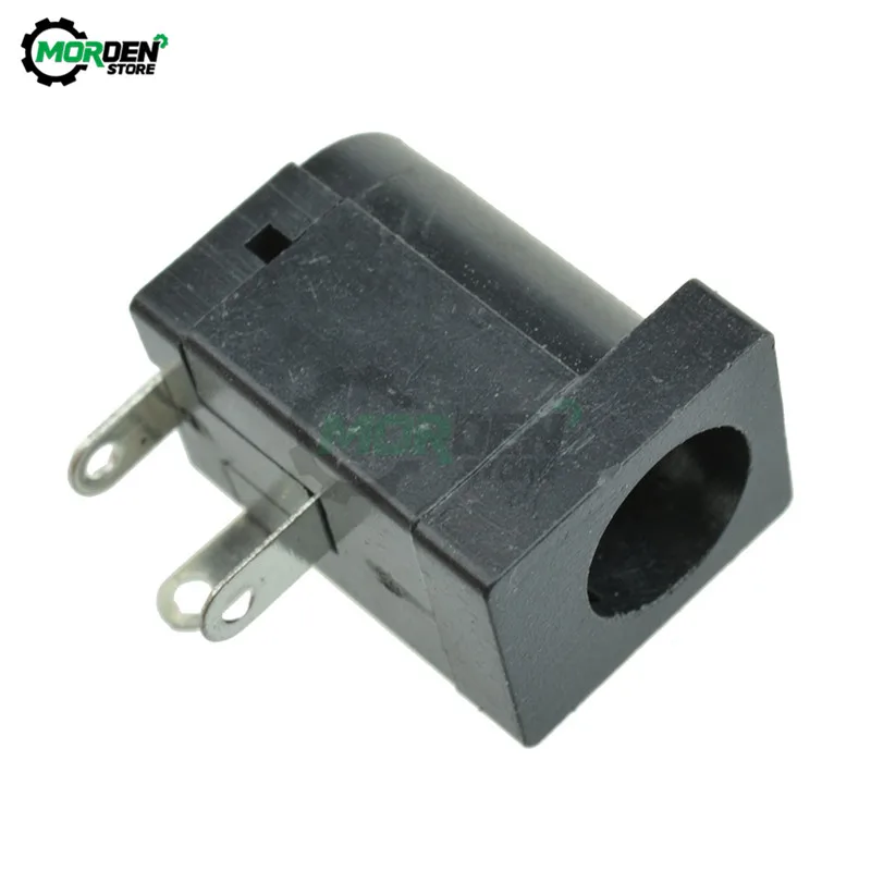 50Pcs 5.5x2.1mm DC Power Socket Connector Supply Barrel-Type Right Angle PCB Mount Terminals Male and Female Plug Jack | Обустройство