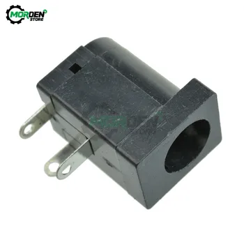 

50Pcs 5.5x2.1mm DC Power Socket DC Connector Supply Barrel-Type Right Angle PCB Mount Terminals Male and Female Plug Jack Socket