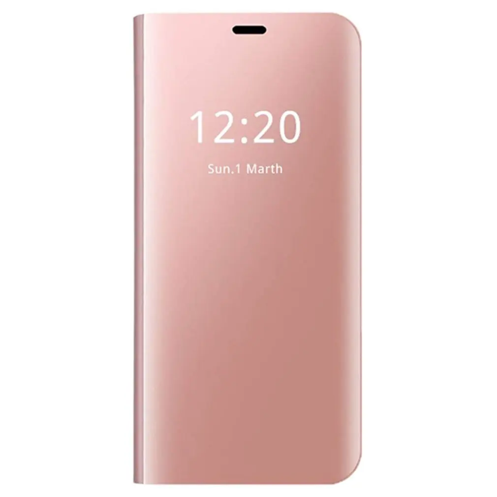 Подходит для IPhone 11 мобильный чехол для телефона для Iphone XS Max вертикальный зеркальный умный защитный кожаный чехол
