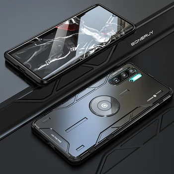 

Luxury Aluminum Metal Phone Case For Huawei P30 Pro Mate 20 Pro 20Pro Mate20Pro Hard Protective Shockproof Armor Anti Shock On