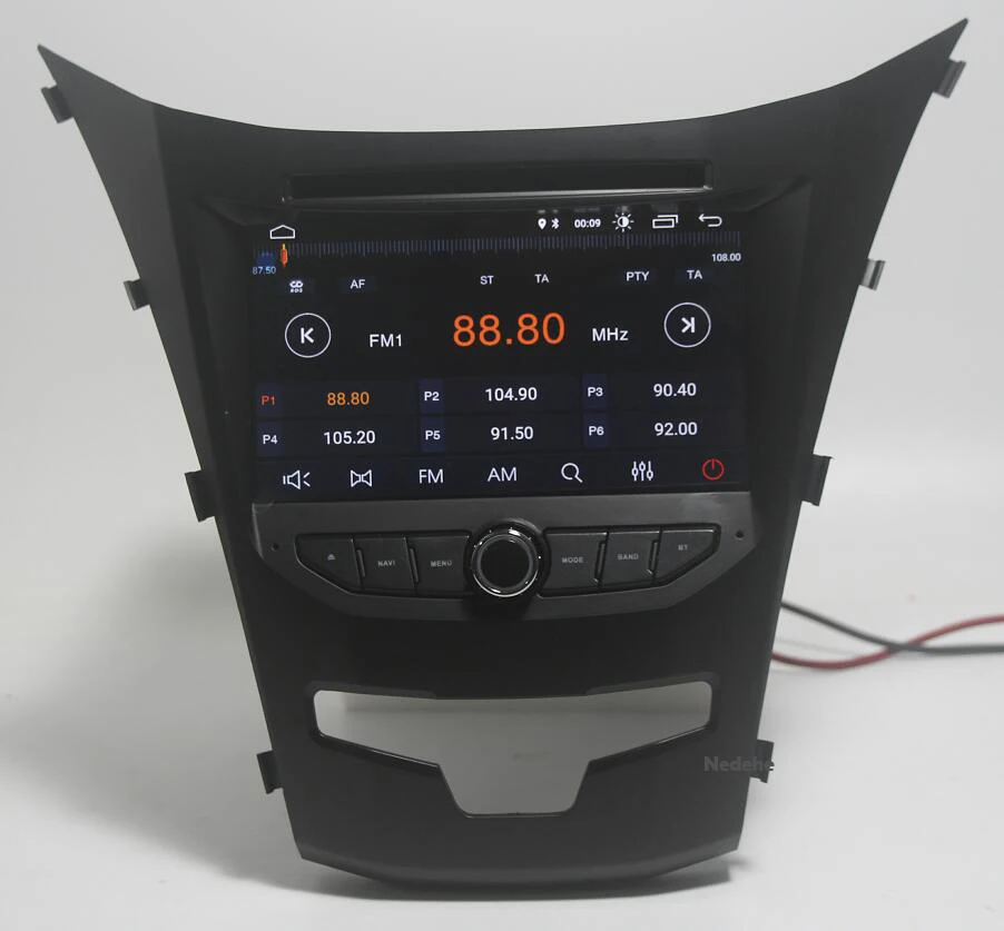 Восьмиядерный 4G+ 32G 2 DIN Автомобильный dvd-плеер для SsangYong Actyon/Korando с gps, Bluetooth, радио Wi-Fi подарок камера заднего вида