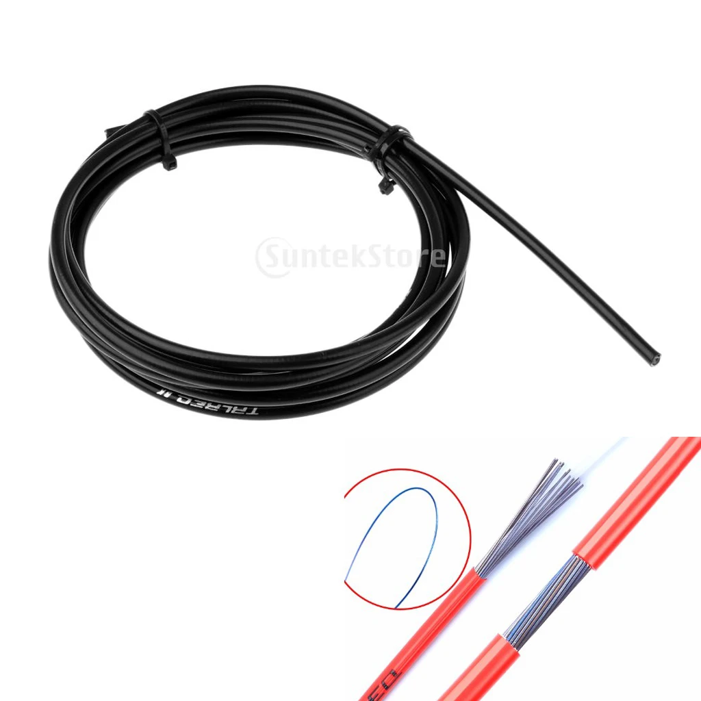 4mm Professional Bike Shift Shifter Cables Housing Road  Bicycle Cables Tube Protector Covers for 1.2mm Inner Shift Cable