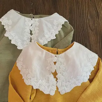 

2020 Korea Style Baby Girls Shirt Spring Summer Fashion Kids Girls Blouse 1-6 Years