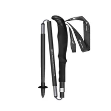 Pioneer 1 шт. складная трость 99% углеродное волокно Сверхлегкий треккинг полюс из углеродистой стали тропы для бега