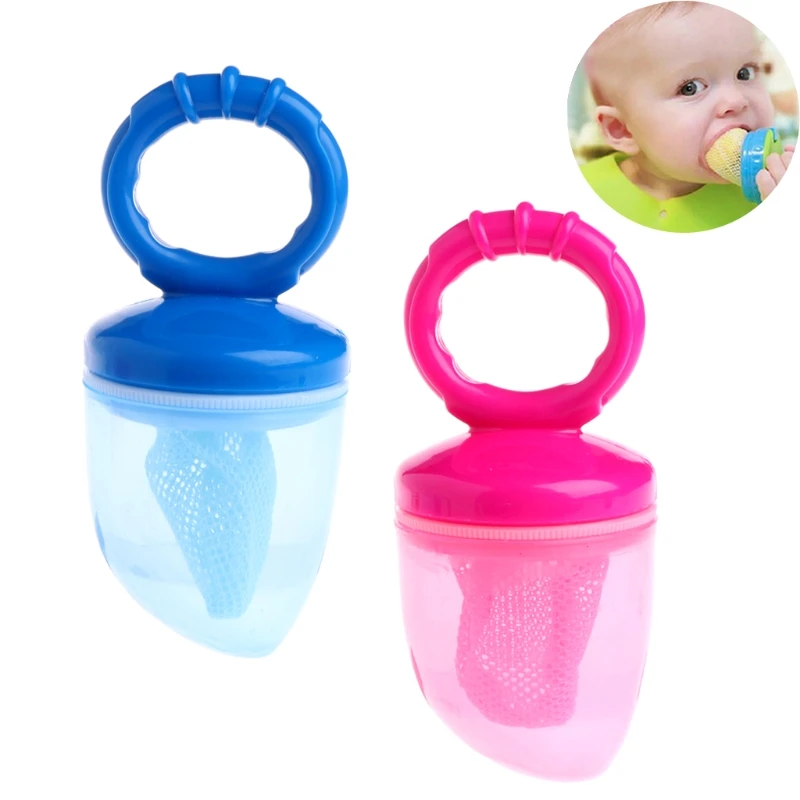 

Food Nipple Feeder Chew Pacifier Baby Fresh Vegetable Fruit Milk Feeding Tools