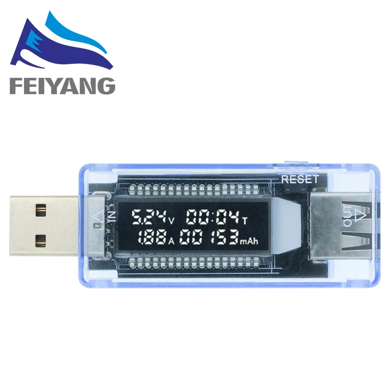 USB-тестер er измеритель напряжения и емкости тока мобильный детектор уровня