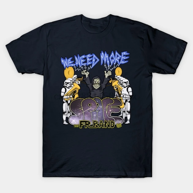Men tshirt FR Band 2017 We Need More Space Franklin Regional T Shirt Printed T-Shirt tees top | Мужская одежда
