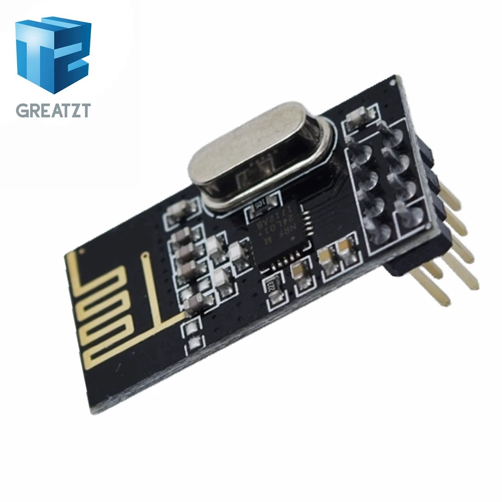 1 шт. GREATZT NRF24L01+ модуль беспроводной передачи данных 2,4G/обновленная версия NRF24L01