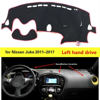 

Car Dashboard Cover Pad for Nissan Juke 2011-2017 Accessories LHD Auto Dashboard Mat Rug Light Car Pad Non-slip Mat Nti Fouling
