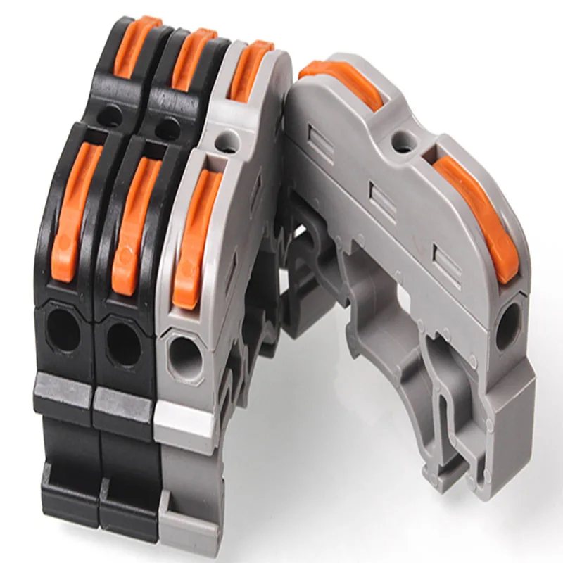 

20/50/80 pcs LSA-1 PCT-211 Rail Type Quick Connection Terminal Press Type Connector Instead Of UK2.5B Terminal Block