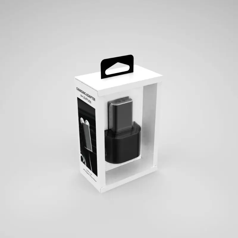 Черные алюминиевые наушники настольная USB зарядка зарядное устройство док-станция держатель Подставка для Airpods 1/2