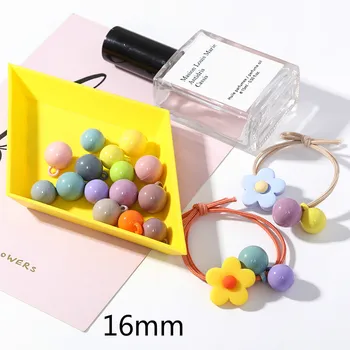 

Ball Beaded Pendant Creative Handmade DIY Production Rubber Band Headband Hair Band Hair Accessories Material Package Beaded