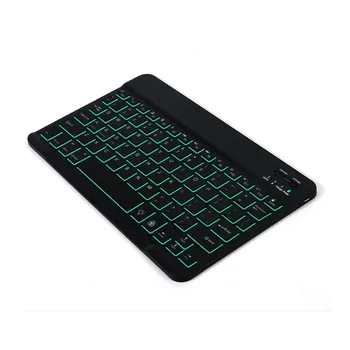 

Wireless Bluetooth keyboard For Ipad 9.7 inch 2017 2018 Ipad Air 1 2 Ultra Thin Ipad Keyboard With Colorful Backlight 1PC