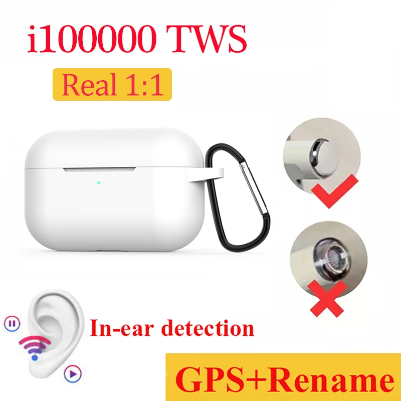AP Pro i100000 TWS беспроводные Bluetooth наушники оригинальные 1:1 реплики Air Pro3 игровая гарнитура PK i500 i9000 i12 TWS наушники