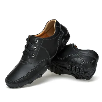 

Anti-slip 2020 Mens Leather Golf Shoes Training Golf Sneakers Men Outdoor Lightweight Athletic Sneakers Breathable Sport Shoes