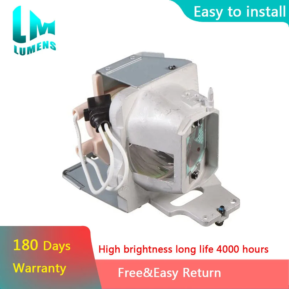 Genuine AL ™ Lamp & Housing for the Optoma UHD60 Projector - 90 Day Warranty - N