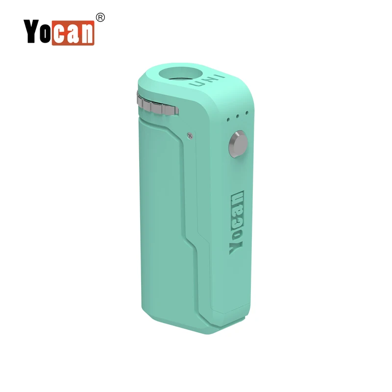 Yocan UNI Box mod Preheat переменное напряжение VV 650 мАч батарея с 510 резьбой для густая масляная емкость Vape MOD картридж - Цвет: Зеленый