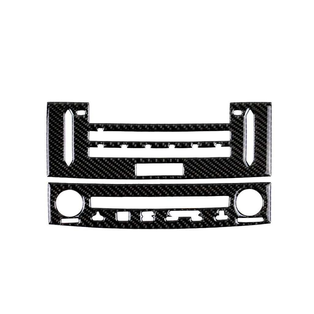 

2Pcs/Set Carbon Fiber Car Center Console CD Panel Trim Stickers Decoration For Lexus IS250 300H Auto Interior Styling Accessorie