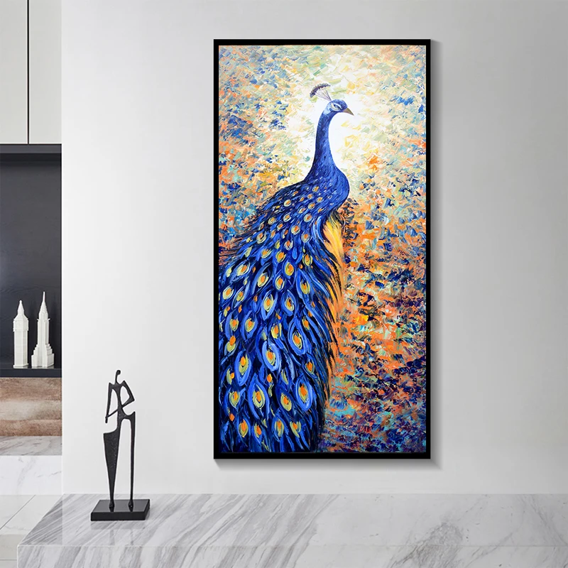 animal Peafowl diy Diamond Painting Cross Stitch peacock Diamond Embroidery Picture Of Rhinestones Kits home decor wall art