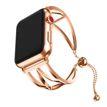 Нержавеющая сталь наручный ремешок для наручных часов металлический сменный ремешок для наручных часов аксессуары для Apple поколения 1/2/3/4