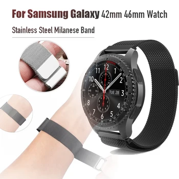 

Metal Milanese Loop Band for Xiaomi Huami AMAZFIT Bip strap 20MM 22MM wrist band for Amazfit GTR 47 47MM Strap Stratos 2 2s Pace