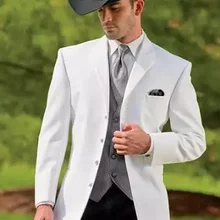 Винтажные ковбойские смокинги в западном стиле, приталенный черный костюм жениха, Свадебный вечерний костюм для мужчин/выпускной костюм из 3 предметов(пиджак+ брюки+ жилет