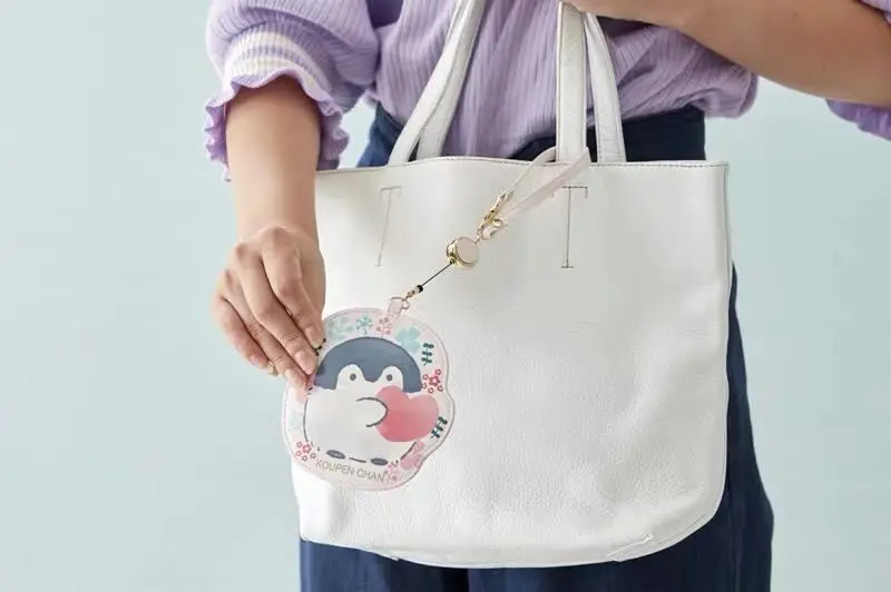 Крутая Мода Kawaii Пингвин аниме, плюшевая держатель для карт PU мультфильм Кредитные ID Сумки монета автобус карты кошелек девушки горячая новинка