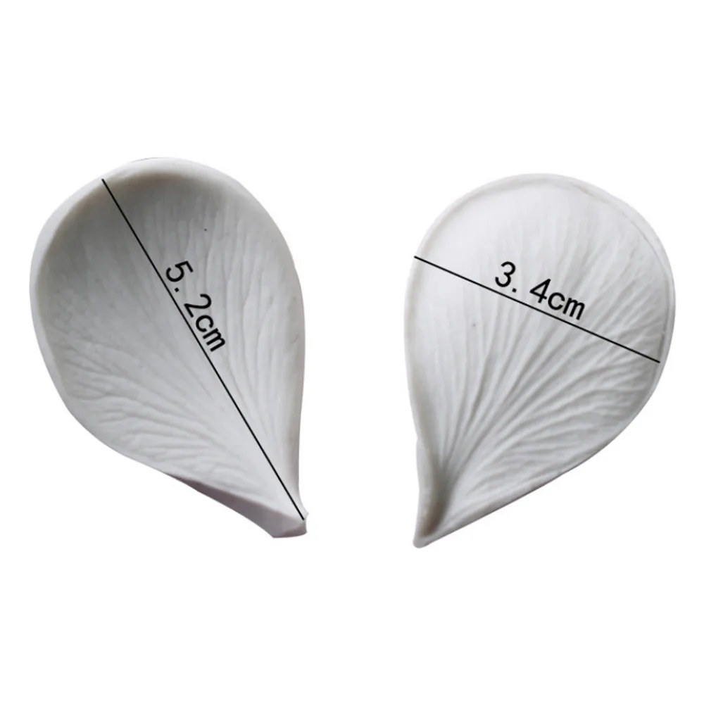 Бетонные формы дизайнерские DIY имитирует узоры стеблей цветов Листьев лепестков