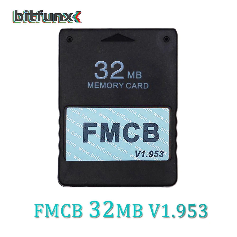32MB Карта памяти Bitfunx v1.953 FMCB Free McBoot для sony PS2 Playstation2 8 Мб/16 Мб/32 Мб/64 Мб - Цвет: 32MB