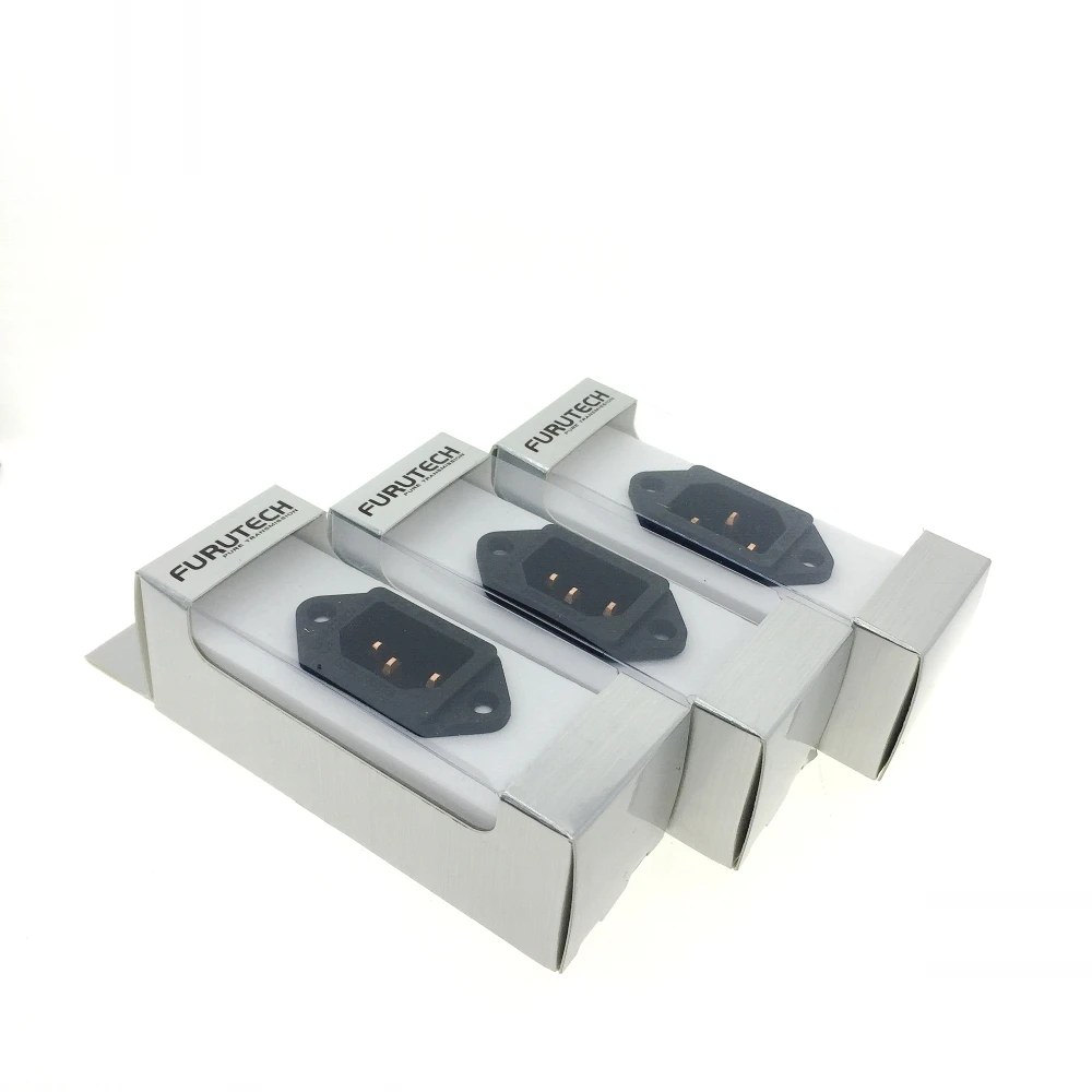 Fidelidade com Plano g de Cobre Furutech Puro Entrada ac Tomada Filtro Alta Energia Soquete Original Caixa Embalagem Matihur 3pcs Fi-06 Iec - Image 2
