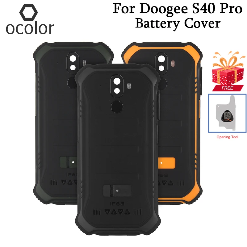 Ocolor Для Doogee S40 Pro Чехол для батареи жесткий 5 45 ”защитный чехол замены Аксессуары +