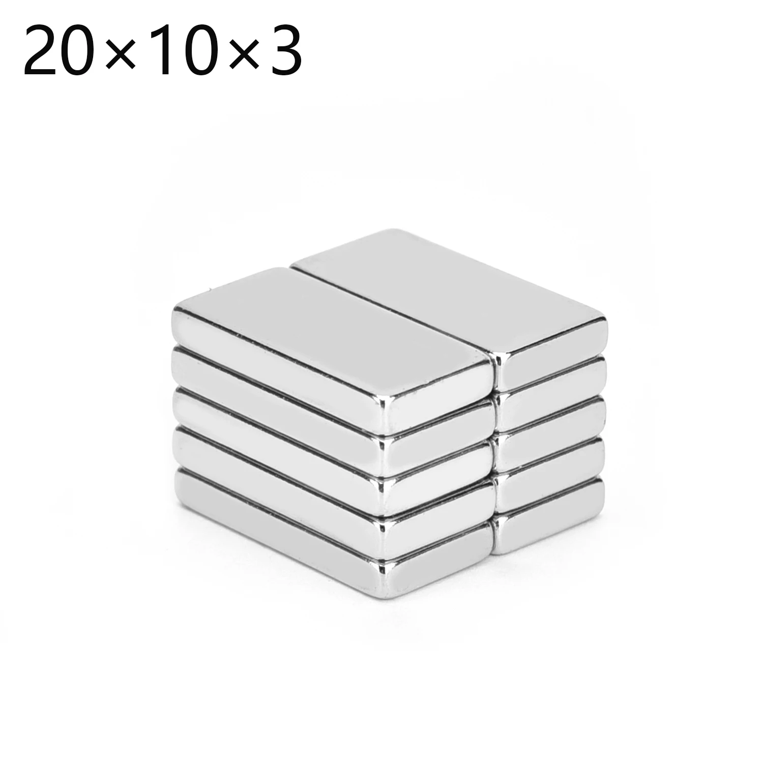 5/10/20/50 шт. 20x10x3 неодимовый магнит 20 мм x 10 3 N35 NdFeB Блок сверхмощный сильный