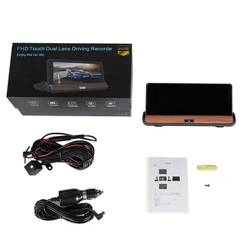 

A11 4.0"HD Car DVR Rear View Mirror Night Video Recorder Dual Cam Reversing Camera Driving Recorder HDMI Video Recorder