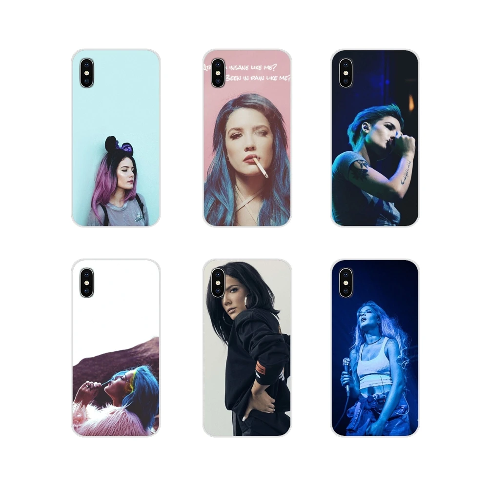 Аксессуары для телефонов Halsey чехлы Samsung Galaxy S2 S3 S4 S5 Mini S6 S7 Edge S8 S9 S10E Lite Plus | Мобильные