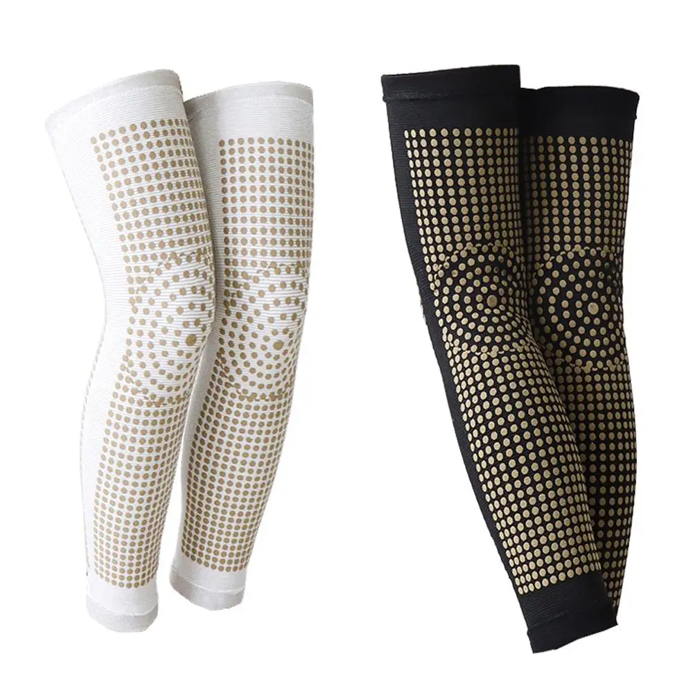 1 Pair Dot Matrix Self Heating Knee Pads Brace Sports Kneepad Tourmaline Knee Support For Arthritis Joint Pain Relief Recovery knee pad knee support knee brace knee wraps