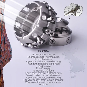 

EDC Organ Box 304 Stainless Steel 6 Column Lock Box Storage Small Things Crafts Ornaments Best Gifts