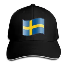 Классическая Бейсболка унисекс с флагом Швеции