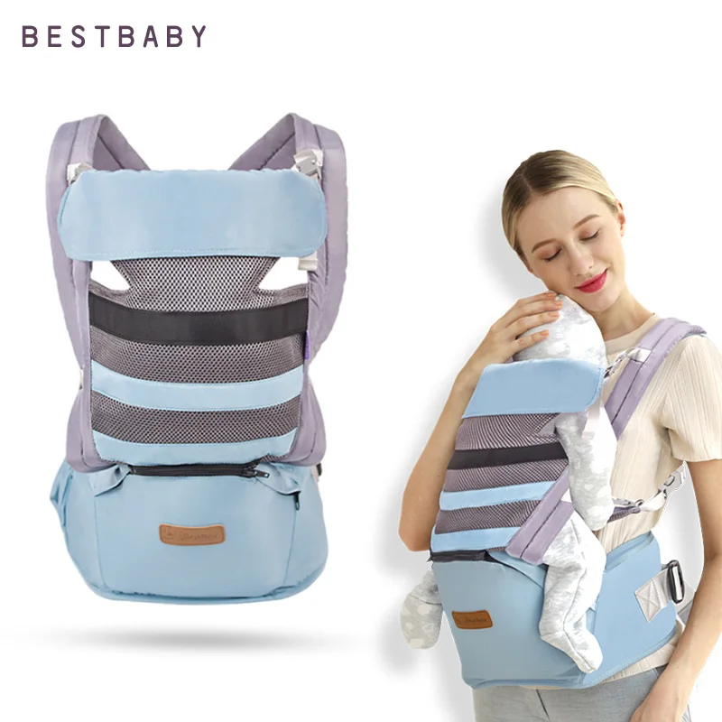 

BESTBABY Baby Accessories 3 in 1 Baby Wrap Ergonomic Baby Carrier fular portabebe 0-36M Kangaroo Baby Sling for Baby Travel